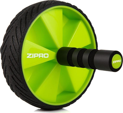 Rrotë për ushtrime Zipro, zezë/ gjelbër