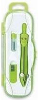 Школски компас Penmate PC-101, сет со мини 2mm, зелен