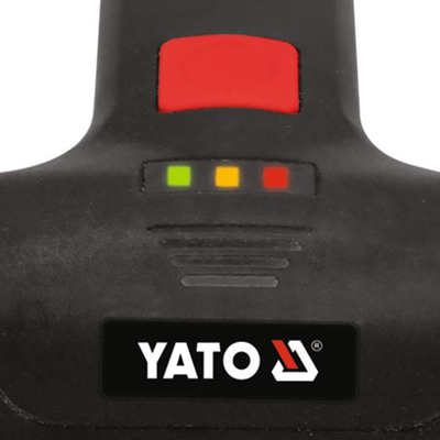 Fshesë elektrike për skarë Yato, Li Ion 7.4V 2000mAh, pa kabllo