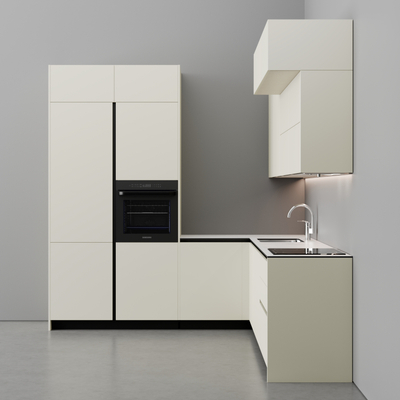 Kuzhinë IMMIGRAND SYSTEMS, Këndore, Pastel Beige