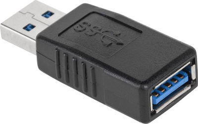 Adapter USB LEC ZLA0866, USB A në USB A, i zi