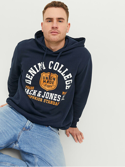 Duks Jack & Jones Plus JJEOXFORD, i kaltër