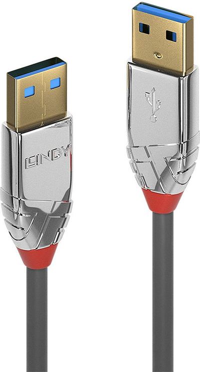 Kabllo Lindy USB Cable USB-A - USB-A, 3m, e hirtë