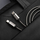 Kabllo USB Forcell F Energy C239, Type C në Type C, 2m, 100W, argjendtë