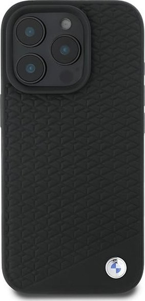 Mbrojtëse telefoni BMW BMHMP16X23RDDK për iPhone 16 Pro Max 6.9", lëkurë, MagSafe, e zezë