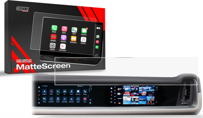 Folie mbrojtëse ekrani GRIZZ MatteScreen për Porsche Cayenne 3, 12.3", 10.9", anti-shenja gishtash