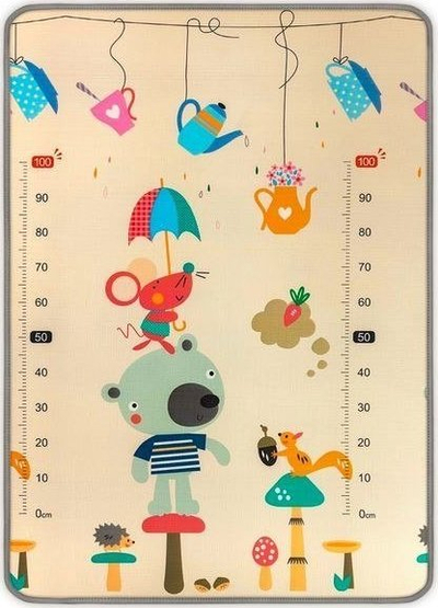 Dyshek loje Milly Mally Kinder, i palosshëm, shkumë, me plot ngjyra