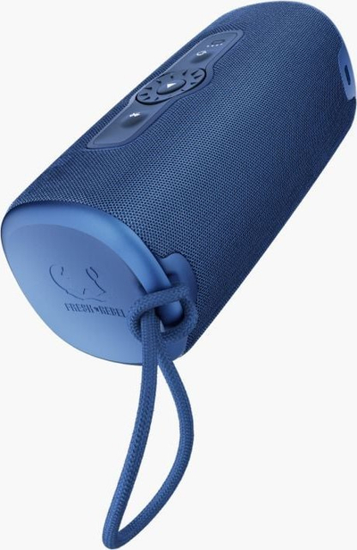 Altoparlant Bluetooth Fresh n Rebel Bold M2, portativ, që s’e ka problem ujin, blu