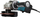 Mulli këndor Makita, 125mm, 1900W, me rregullim shpejtësie, jeshil me zi