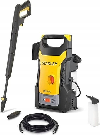 Lavapjesje me presion Stanley SXPW14L-E, 1400W, 110 bar, e verdhë