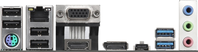 Pllakë amë ASRock N100M, Intel N100, HDMI DisplayPort, e zezë