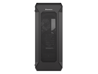 Kuti kompjuteri Genesis IRID 505 V2, MIDI Tower, xham i temperuar, e zezë