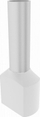 Ferrula të dyfishta të izoluara për kabllo, 2x0.5 mm, set 100 copë