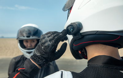 Sistem komunikimi Sena 5R, interkom HD për 2 veta, Bluetooth, i zi