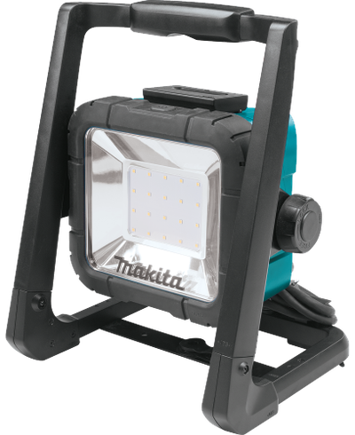 Reflektor pune Makita DML805, LED, 18V LXT dhe 240V, blu