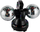 Top disko MU Twin Mirror, 2 topa 10 cm, LED shumëngjyrëshe