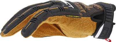 Doreza pune Mechanix Wear M-Pact Leather, Durahide, TrekDry, Black Coyote XXL