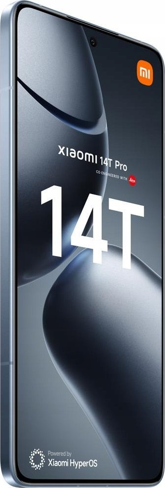 Telefoni Xiaomi 14T Pro, 12GB RAM, 512GB, 5G, blu Titan