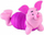 Figurinë Bullyland Disney Winnie the Pooh Piglet, plastikë e fortë, për kalamaj mbi 3 vjeç, shumëngjyrësh