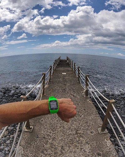 Matës i aktiviteteve sportive Polar M430 - i gjelbër