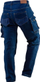Pantallona pune Neo Work Denim me përforcime te gjunjët, masa XL, blu