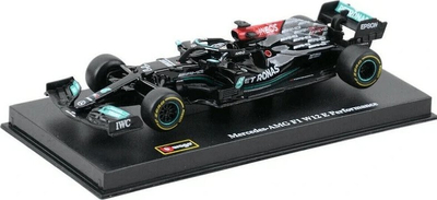 Makine diecast Bburago Mercedes AMG F1 W12 E Performance 77, shkalla 1:43, 2021, e zezë