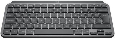 Tastierë Logitech MX Keys Mini, US / INT, e hirtë e errët