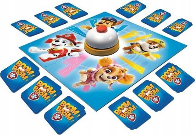 Lojë tavoline Trefl Boom Boom PAW Patrol, me letra, për kalamaj 6+