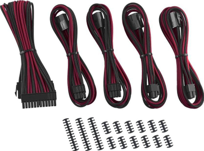Set kabllo CableMod (CM-CAB-CKIT-N86KKR-R), të zeza/të kuqe