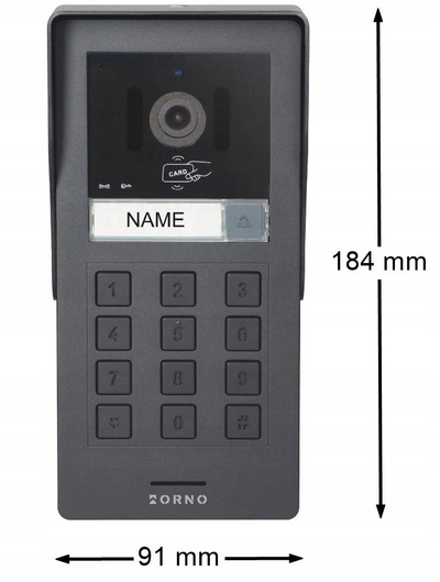 Set videointerfoni Orno GADI, 10", Wi-Fi, i zi