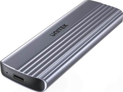 Kuti e jashtme SSD UNITEK S1241B01, M.2 NVMe, USB C 10Gbps, gri