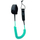 Litar sigurie për SUP Enero Safety, 10 feet, spiral, jeshil