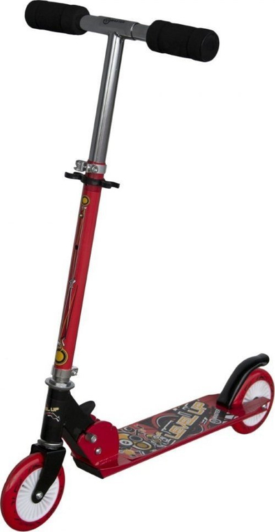 Trotinet Master Level Up MAS S050, rrota 125 mm, mban deri 100 kg, i kuq