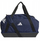 Çantë sportive Adidas Medium Duffle, ndarje e poshtme, poliestër i ricikluar, blu e errët