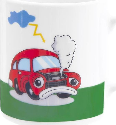Set ngrënieje për kalama Orion AUTO, porcelan, 3 copë, shumëngjyrësh