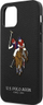 Mbështjellëse US Polo USHCP12LPUGFLBK për iPhone 12 Pro Max Polo Embroidery Collection, e zezë