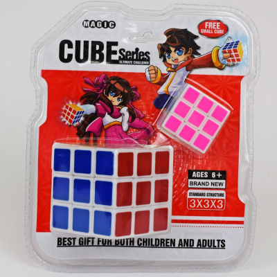 Kub magjik LEANToys Magic Cube 608 DIF4800, plastik, shumëngjyrësh