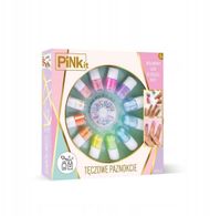 Set dekorimi thonjsh Nice Pink It Rainbow Nails 40060, për fëmijë, shumëngjyrësh