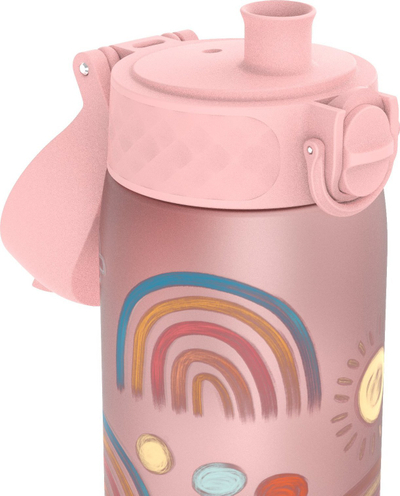 Shishe uji për kalamajt Ion8 Rainbow, 500 ml, pa rrjedhje, rozë