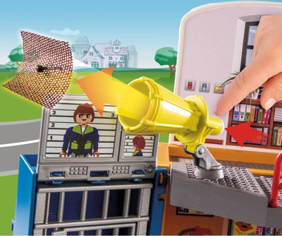 Set lodrash Playmobil DUCK on CALL Qendra Lëvizëse e Operacioneve, 80 pjesë, 3‑5 vjeç, shumëngjyrësh