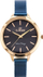 Orë dore G.Rossi Classic Fashion, mekanizëm kuarc, rosegold me blu të errët