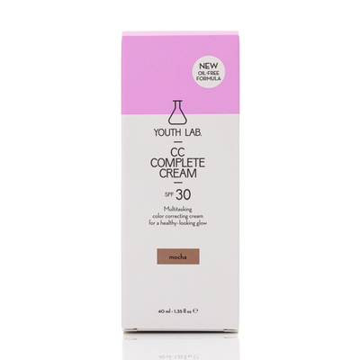 Krem pudër Youth Lab CC, SPF 30, Mocha, 40 ml