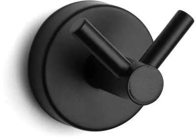 Varëse dyshe peshqiri KAPITAN UNO 12 02 55, metal, mat, e zezë