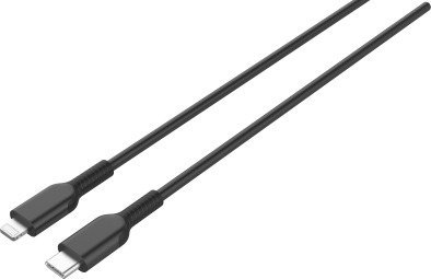 Kabllo Lightning EFB Elektronik EBUSBC-LM.1, USB-C, 1 m, e zezë