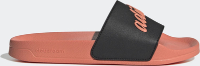 Shapka Adidas Adilette Shower LD99, rrip i gjerë, kundër rrëshqitjes, portokalli me të zezë