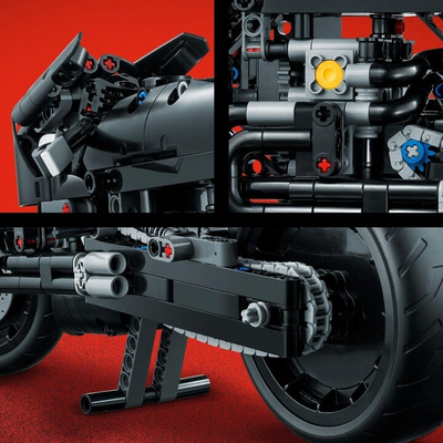 Set LEGO® Technic 42155 THE BATMAN - BATCYCLE™, 641 pjesë