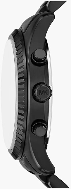 Orë për meshkuj Michael Kors, e zezë
