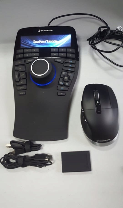Tastierë Connect 3D, me kabllo, e zezë