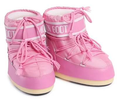 Çizmet bore për femra Moon Boot Icon Low Pink, rozë