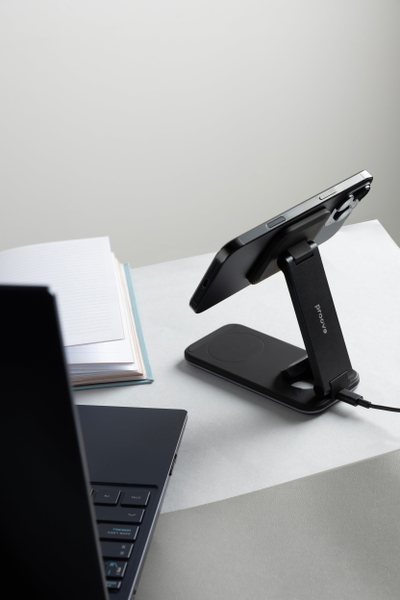 Karikues wireless 3 në 1 Proove Energy Fold, 15W, i zi